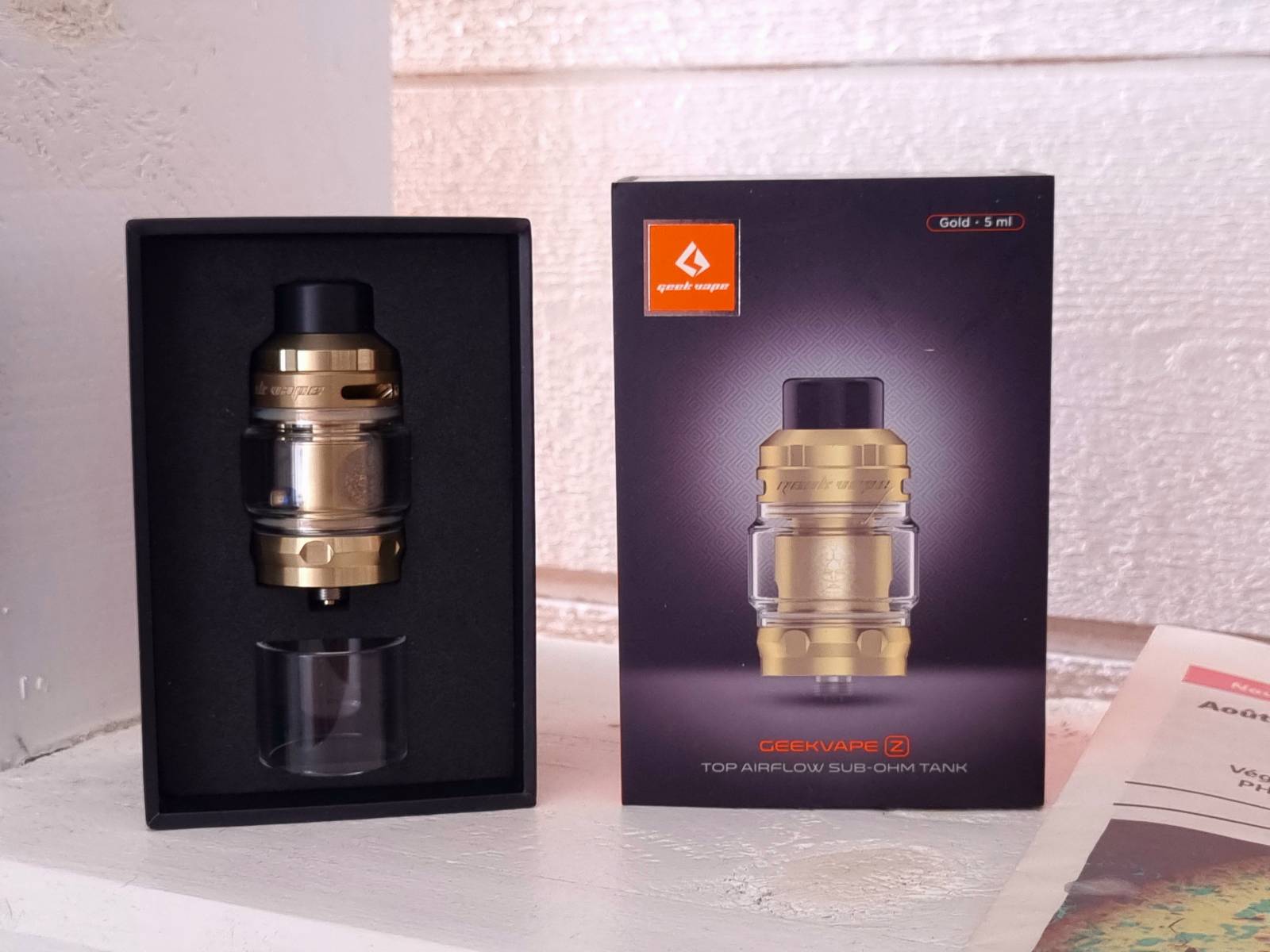 Clearomiseur Zeus Geekvape pour vapoteur confirmé pour grosse vapeur à Chuzelles près de Vienne